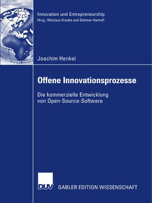 cover image of Offene Innovationsprozesse